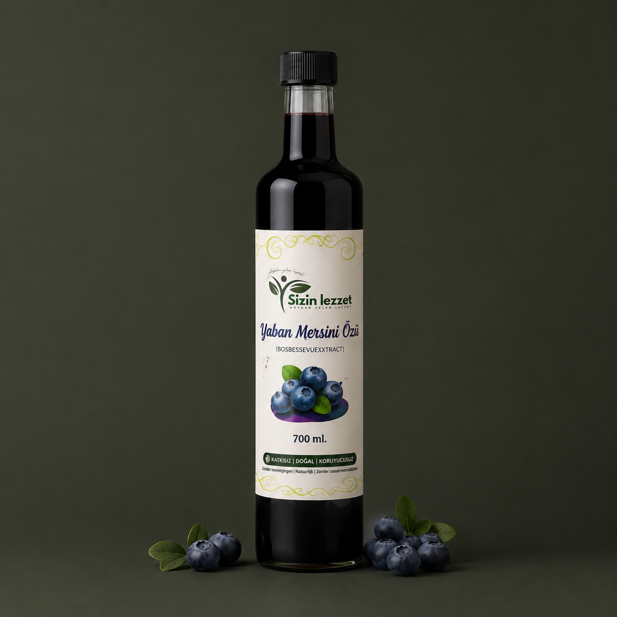 Yaban Mersini Özü 700 gr / Bosbessenextract 700 gr