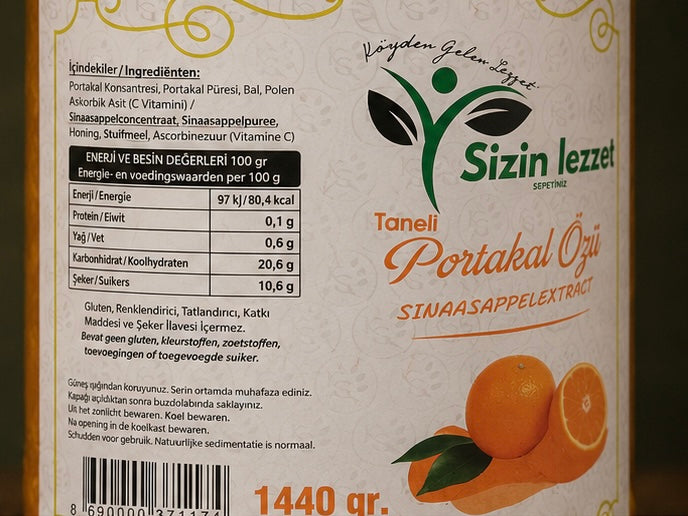 Portakal Özü 1440 gr / Sinaasappelextract 1440 gr