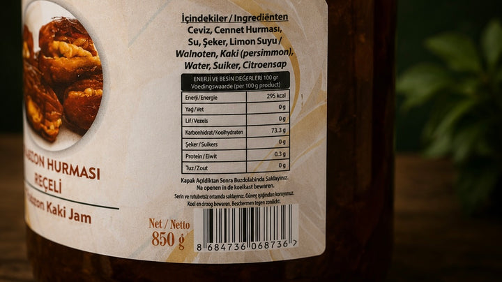 Trabzon Hurması Reçeli 850 gr / Kaki Jam 850 gr