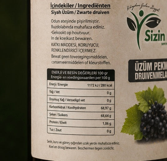 Üzüm Pekmezi 1 kg / Druivenmelasse 1 kg
