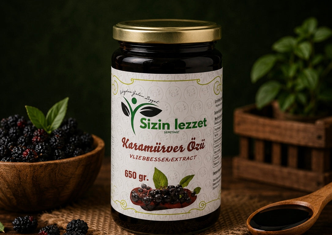 Karamürver Özü 650 gr / Vlierbessenextract 650 gr