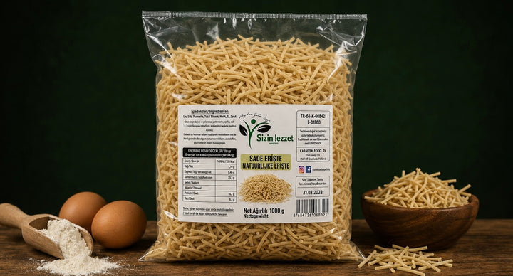 Sade Erişte 1 kg / Traditionele Noedels 1 kg