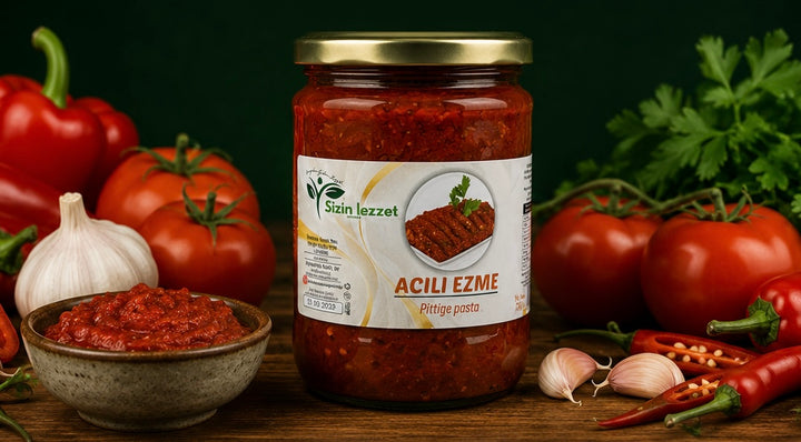 Acı Ezme 700 gr / Pittige Groentepasta 700 gr